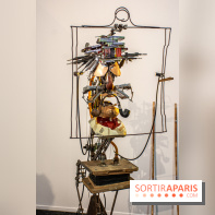 Exposition L'Electromécanomaniaque de Gilbert Peyre à la Halle Saint Pierre - DSC 1049