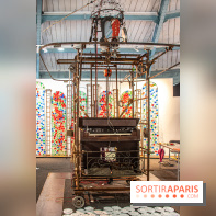 Exposition L'Electromécanomaniaque de Gilbert Peyre à la Halle Saint Pierre - DSC 1054