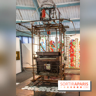 Exposition L'Electromécanomaniaque de Gilbert Peyre à la Halle Saint Pierre - DSC 1057