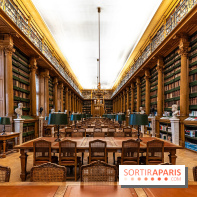 La bibliothèque Mazarine à l'Institut de France - les photos  -  A7C2100 HDR