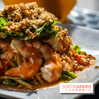 Viet 1331, le restaurant karaoké vietnamien immersif du 13e -  salade mangue et crevettes