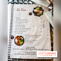Viet 1331, le restaurant karaoké vietnamien immersif du 13e - menu - carte