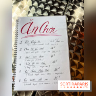 Viet 1331, le restaurant karaoké vietnamien immersif du 13e - menu - carte