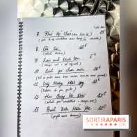 Viet 1331, le restaurant karaoké vietnamien immersif du 13e - menu - carte