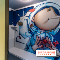 Les cabines de 70 artistes street-art à Molitor, 2e édition internationale - photos