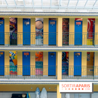 Les cabines de 70 artistes street-art à Molitor, 2e édition internationale - photos -  visuel