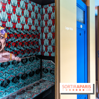 Les cabines de 70 artistes street-art à Molitor, 2e édition internationale - photos -  allée