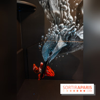 Les cabines de 70 artistes street-art à Molitor, 2e édition internationale - photos -  poisson plastique 