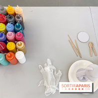 Ateliers de Paint Pouring à la galerie Goldshteyn-Saatort, à deux pas du Louvre