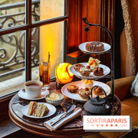 L'élégant Tea Time du Saint James Paris, à savourer dans l'écrin feutré de sa bibliothèque