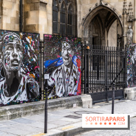 Les visages des Jeux, l'exposition street-art gratuite de Jo Di Bona à Paris