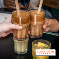 Chick’n Lover, le resto de poulet frit maison Paris 9e -  ice coffee latte