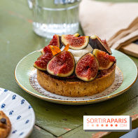 Emma Duvéré, le café - pâtisserie Paris 11 - tarte aux figues
