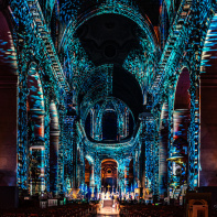 Paris Cœur de Lumières, le spectacle son et lumière à l'église Saint-Sulpice - les photos