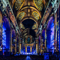 Paris Cœur de Lumières, le spectacle son et lumière à l'église Saint-Sulpice - les photos