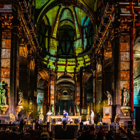 Paris Cœur de Lumières, le spectacle son et lumière à l'église Saint-Sulpice - les photos
