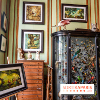 Benjamin Lacombe, nos photos de son exposition chez Deyrolle à Paris - DSC05548