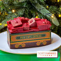 La Bûche de Noël 2024 du Printemps Haussmann par Bryan Esposito - image00024