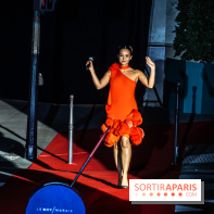 Inauguration des vitrines et décorations de Noël du BHV Marais 2024 avec Léna Mahfouf, Adriana Karembeu et Marc Lavoine -  A7C5883