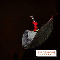 Inauguration des vitrines et décorations de Noël du BHV Marais 2024 avec Léna Mahfouf, Adriana Karembeu et Marc Lavoine -  A7C5920