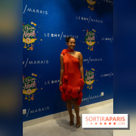 Inauguration des vitrines et décorations de Noël du BHV Marais 2024 avec Léna Mahfouf, Adriana Karembeu et Marc Lavoine -  A7C6153