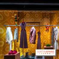 Inauguration des vitrines et décorations de Noël du BHV Marais 2024 avec Léna Mahfouf, Adriana Karembeu et Marc Lavoine -  A7C6173