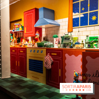 Inauguration des vitrines et décorations de Noël du BHV Marais 2024 avec Léna Mahfouf, Adriana Karembeu et Marc Lavoine -  A7C6182