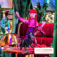 Les vitrines de Noël 2024 du Printemps Haussmann avec Juliette Binoche - image00025