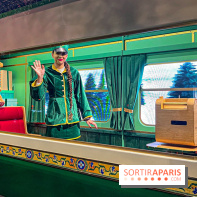 Les vitrines de Noël 2024 du Printemps Haussmann avec Juliette Binoche - image00040