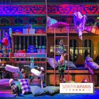 Les vitrines de Noël 2024 du Printemps Haussmann avec Juliette Binoche - image00055