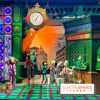 Les vitrines de Noël 2024 du Printemps Haussmann avec Juliette Binoche - image00001