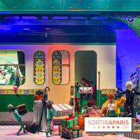 Les vitrines de Noël 2024 du Printemps Haussmann avec Juliette Binoche - image00003