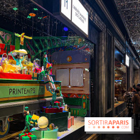 Les vitrines de Noël 2024 du Printemps Haussmann avec Juliette Binoche - image00007