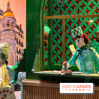 Les vitrines de Noël 2024 du Printemps Haussmann avec Juliette Binoche - image00017