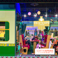 Les vitrines de Noël 2024 du Printemps Haussmann avec Juliette Binoche - image00019