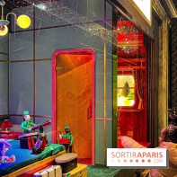 Les vitrines de Noël 2024 du Printemps Haussmann avec Juliette Binoche - image00001