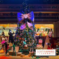 Les vitrines de Noël 2024 du Printemps Haussmann avec Juliette Binoche - image00003