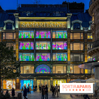 Les vitrines de Noël 2024 de la Samaritaine : Thoiry Lumières Sauvages envahit le grand magasin - image00003