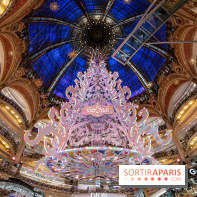 Le sapin de Noël des Galeries Lafayette 2024 - Panorama