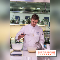 Cours de cuisine au Ritz : la bûche de Noël 2024 -  A7C6208