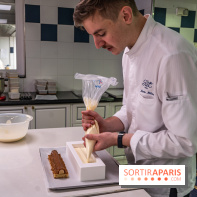 Cours de cuisine au Ritz : la bûche de Noël 2024 -  A7C6214