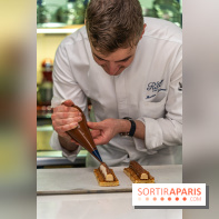Cours de cuisine au Ritz : la bûche de Noël 2024 -  A7C6257