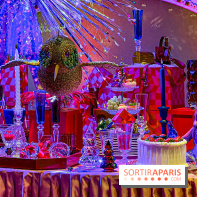 Les vitrines de Noël 2024 des Galeries Lafayette Haussmann avec Vianney et Kevin Germanier