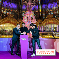 Les vitrines de Noël 2024 des Galeries Lafayette Haussmann avec Vianney et Kevin Germanier - image00018