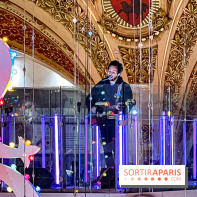 Les vitrines de Noël 2024 des Galeries Lafayette Haussmann avec Vianney et Kevin Germanier