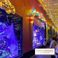 Les vitrines de Noël 2024 des Galeries Lafayette Haussmann avec Vianney et Kevin Germanier