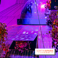 Les vitrines de Noël 2024 des Galeries Lafayette Haussmann avec Vianney et Kevin Germanier