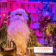 Les vitrines de Noël 2024 des Galeries Lafayette Haussmann avec Vianney et Kevin Germanier