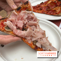 Boni's pizza - la margherita avec du parma