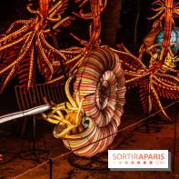 Jurassique en voir d'illumination, le parcours de lumières du jardin d'acclimatation 2024, les photos  -  A7C6989